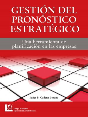 cover image of Gestión del pronóstico estratégico